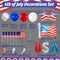 4th of July Balloon Garland Arch Kit Veterans Day Decorations Red White and Blue Balloon